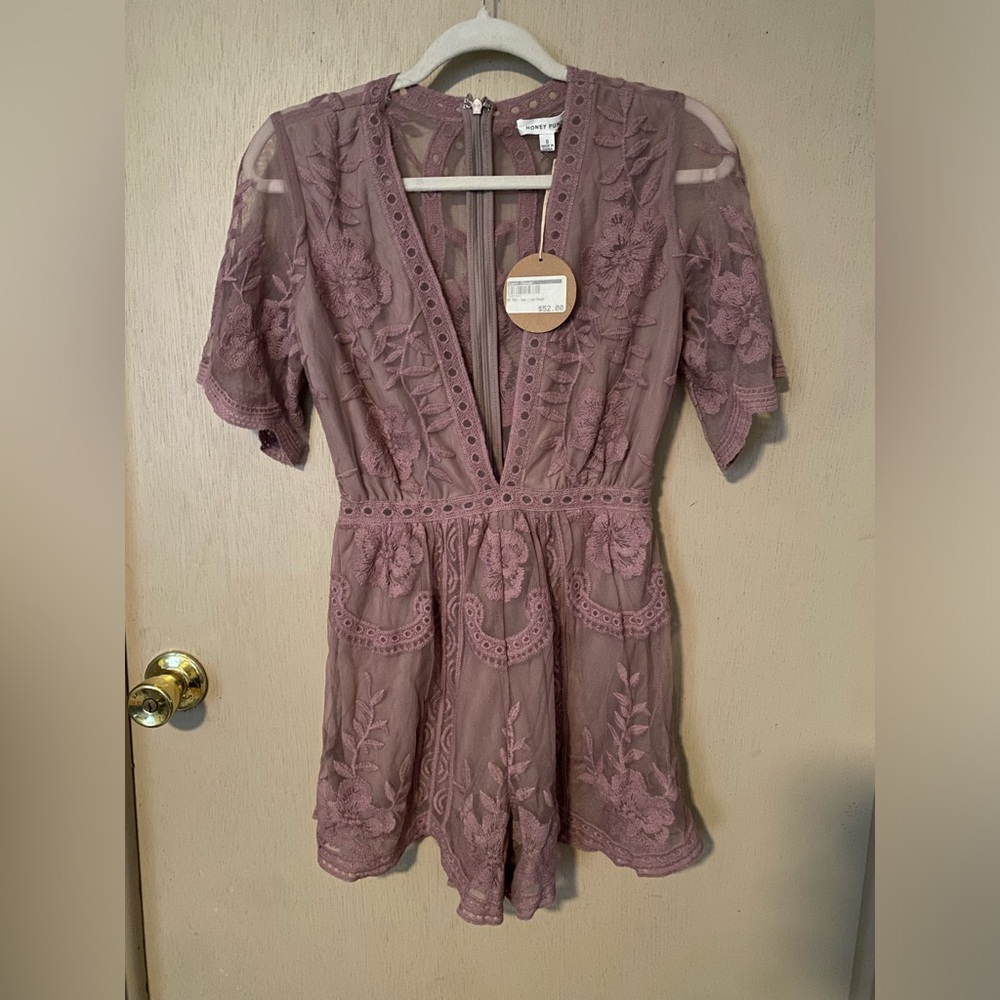V-neck Romper